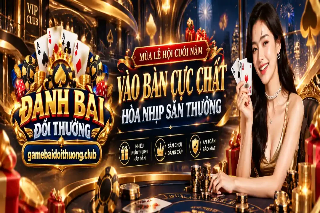 Mùa lễ hội cuối năm vào bàn cực chất, hòa nhịp săn thưởng tại gamebaidoithuong.club